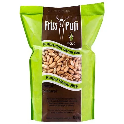 Pufi Orez Brun Expandat, 85g, Friss
