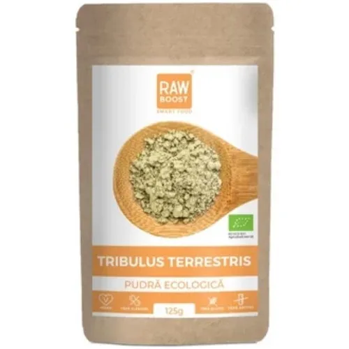 Pudra Tribulus Terrestris, Eco, 125 g, Rawboost