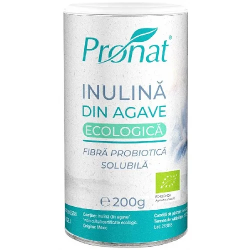 Inulina din Agave, 200g, Pronat 