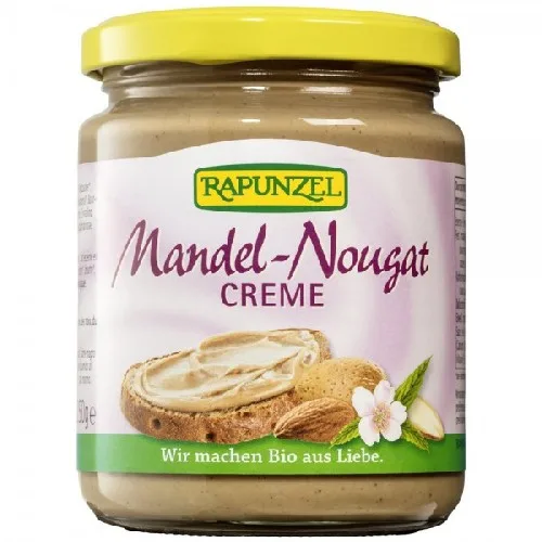 Crema cu Migdale si Nougat Eco 250gr Rapunzel