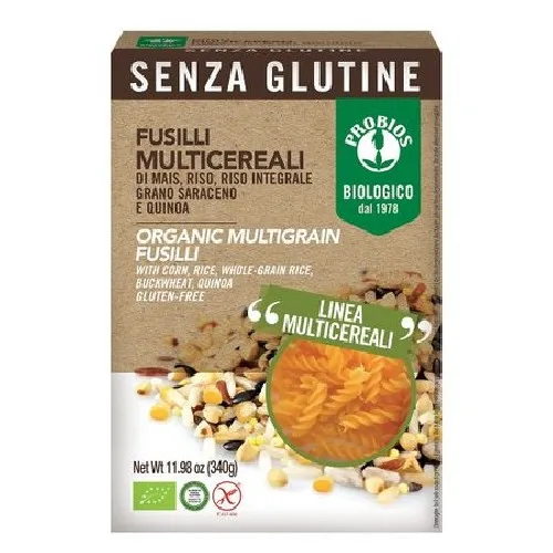 Fussili Multicereal, 400gr, Probios