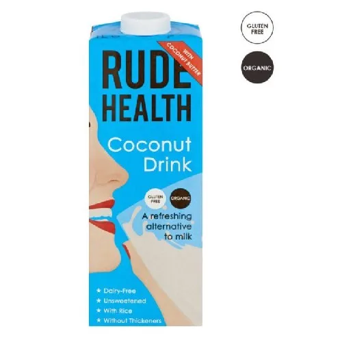 Bautura Vegetala Bio din Cocos cu Apa de Izvor 1L Rude Health