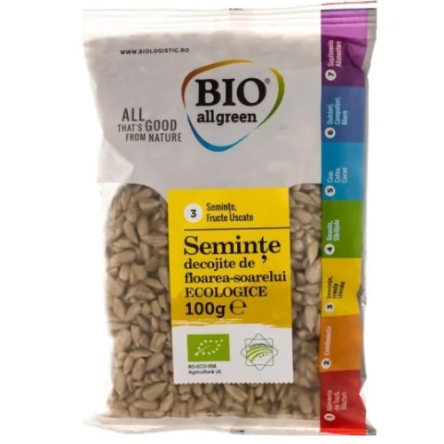 Seminte Floarea Soarelui 100g Eco Bio Allgreen