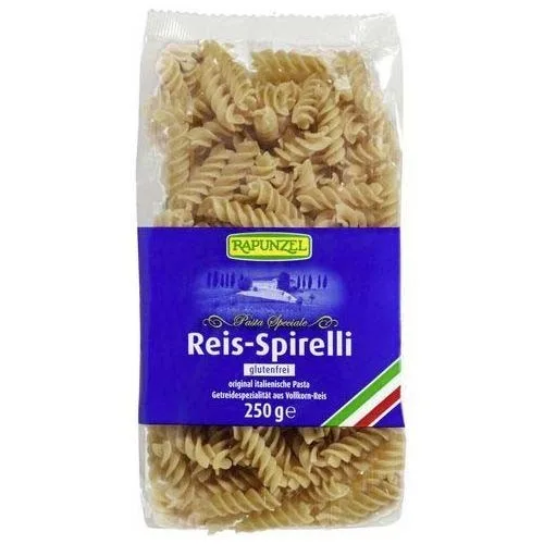 Spirelli din Orez Fara Gluten Eco 250gr Rapunzel