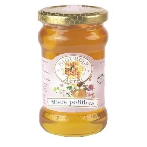 Miere Poliflora, 400g, Fagurele Auriu