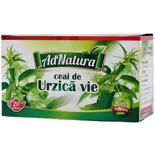 Ceai Urzica Vie, 20 plicuri, AdNatura