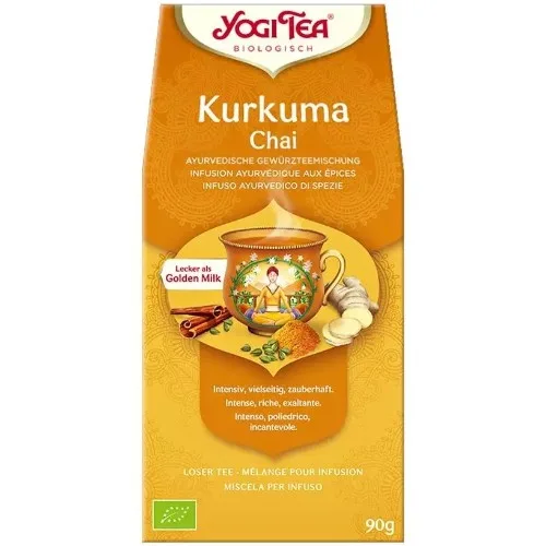 Ceai Kurcuma, ecologic, 90g, Yogi Tea