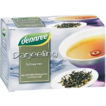 Ceai Negru Darjeling Ecologic 20dz Dennree