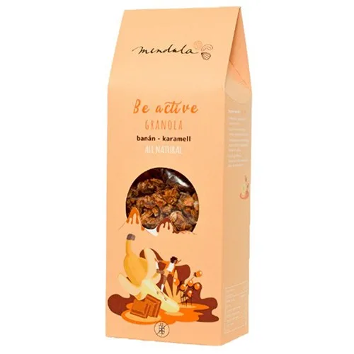 Granola cu Banane si Caramel 250gr Mendula