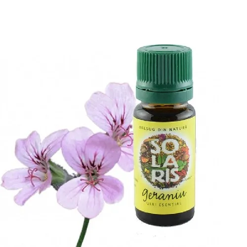 Ulei esential de Geraniu 10ml Solaris