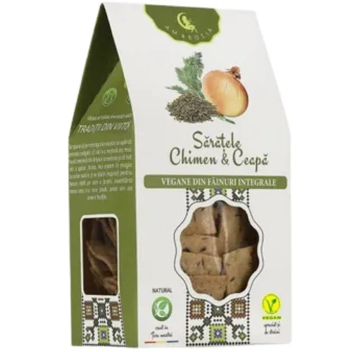 Saratele cu Chimen si Ceapa, 107g, Ambrozia