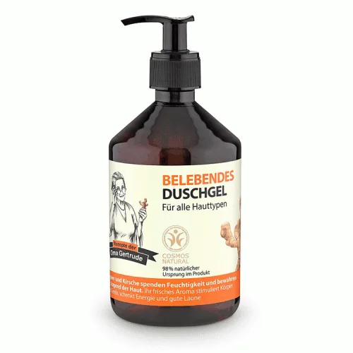 Gel de dus tonifiant bio 500ml Oma Gertrude