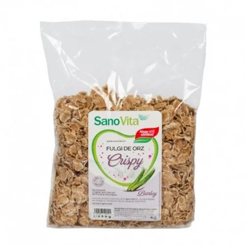 Fulgi de Orz Crispy 250gr Sanovita