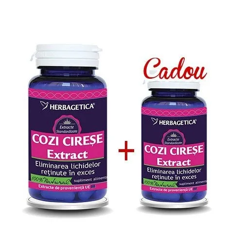 Cozi de Cirese Extract 60+10 cps Herbagetica