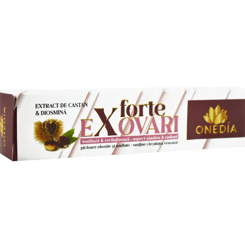 Exovari Forte Emulgel Extract de Castan si Diosmina 100ml Onedia