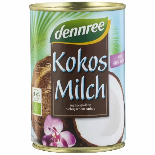 Lapte Cocos Eco 400gr, Dennree
