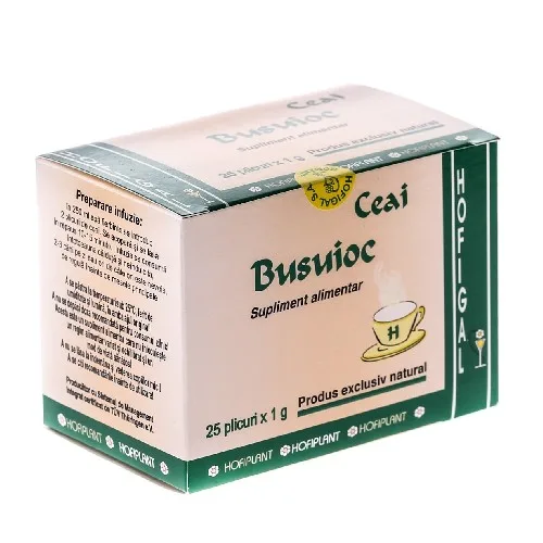 Ceai Busuioc 25dz 1gr Hofigal