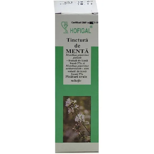Tinctura Menta 50ml Hofigal 