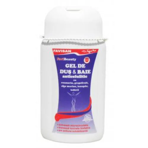 Gel Duș și Baie Anticelulitic 300ml Favisan