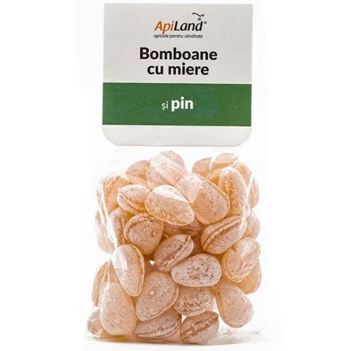 Bomboane cu Miere si Pin, 100g, Apiland
