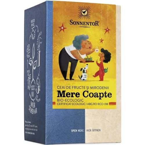 Ceai Fructe Mere Coapte Eco 18dz Sonnentor
