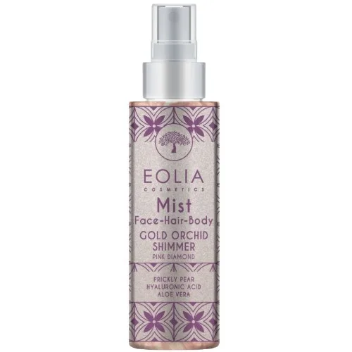 Spray de corp, fata si par, Gold Orhid, Pink Diamond, 150ml, Eolia