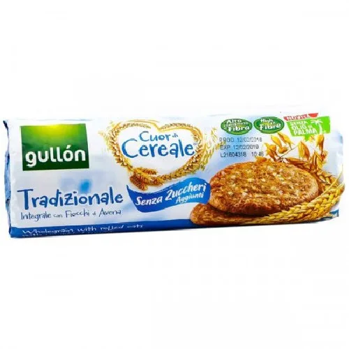 Gullon Biscuiti Cereale Integrale Fara Zahar 280g, Gullon