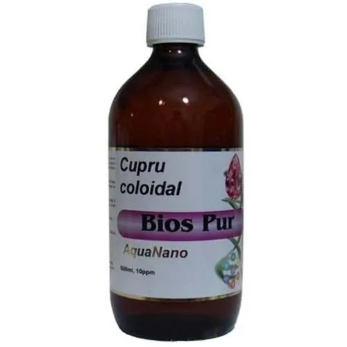 Cupru Coloidal Bios-Pur 10ppm, 480ml, AquaNano