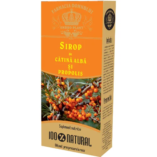 Sirop Catina Alba si Propolis 500ml Ambro