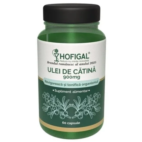 Ulei de Cătină 900mg, 60 cps., Hofigal