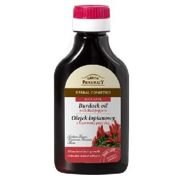 Ulei De Brusture cu Ardei 100ml Green Pharmacy 