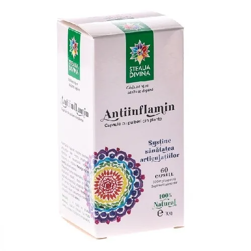 Antiinflamin 500mg 60cps Steaua Divina