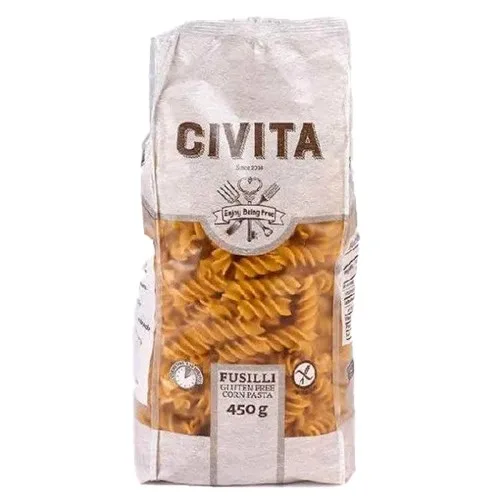Paste Fusilli Porumb Fara Gluten 450g Civita