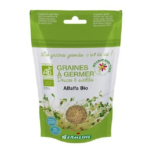 Seminte de Alfalfa pentru Germinat Bio 150gr Germline