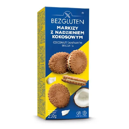 Biscuiti Crema Cocos 2106 Bezgluten Maryland