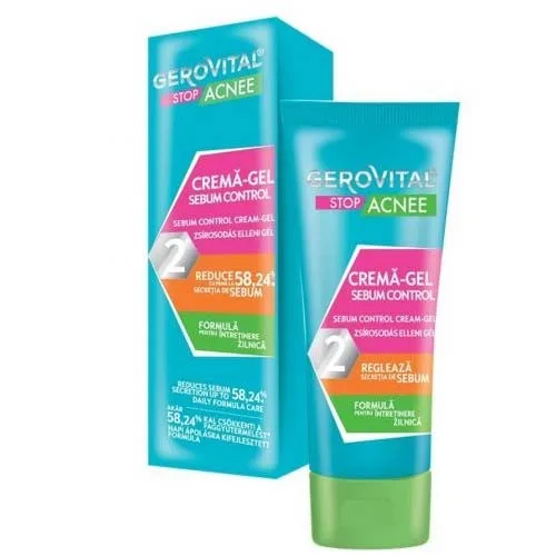 Crema Gel Sebum Control 50ml Gerovital