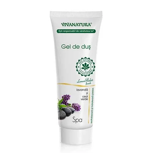 Gel de Dus Spa Lavanda si Ceai Verde 250ml Vivanatura