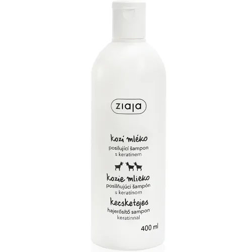 Sampon Anticadere cu Lapte de Capra si Keratina 400ml Ziaja