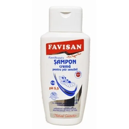 Sampon Crema pentru Par Sensibil 200ml Favisan