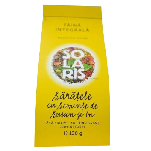 Saratele cu Seminte de Susan si In 100gr Solaris