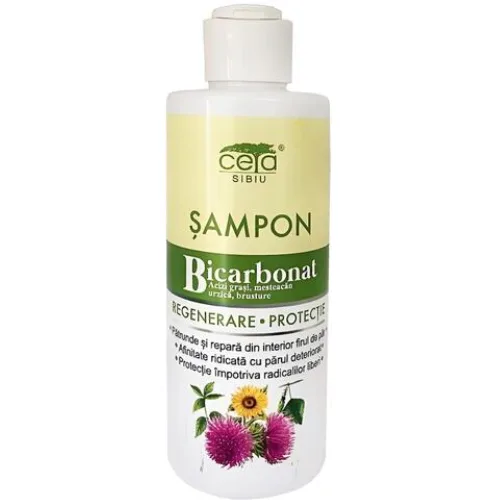 Sampon Regenerare Protectie Bicarbonat 200ml, Plafar Ceta