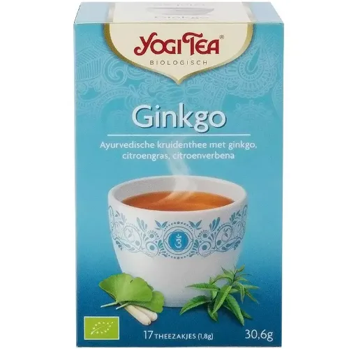 Ceai Ecologic Ginkgo Yogi Tea 36.5g 