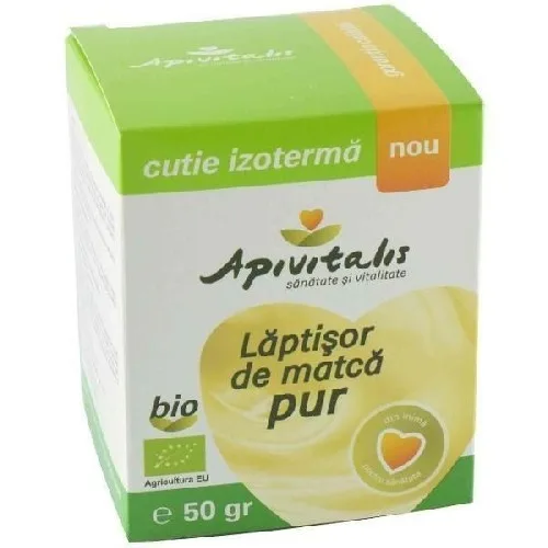 Laptisor de Matca Pur, 50gr Eco, Apivitalis