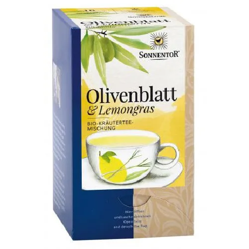 Ceai Frunze de Maslin & Lemongrass Eco 18plicuri Sonnentor