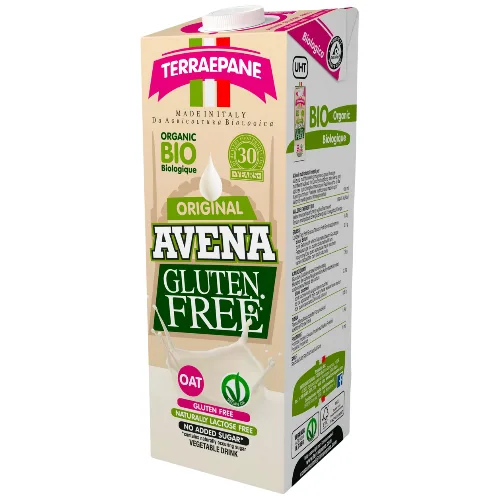 Bautura Vegetala fara Zahar din Ovaz fara Gluten Bio 1000ml Terra e Pane