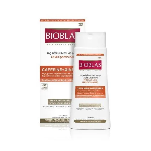 Sampon Anticadere Par Caffeine+Ginseng Par Fragil 360ml Bioblas