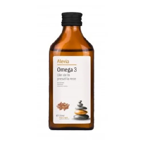 Omega 3 Ulei De In Presat La Rece 250ml Alevia