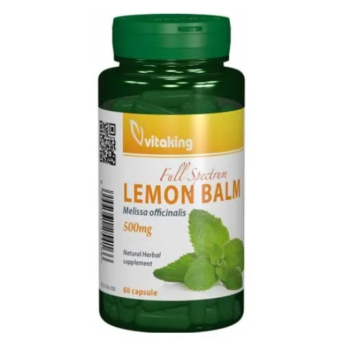 Roinita (Lemon Balm) 500mg 60cps, Vitaking