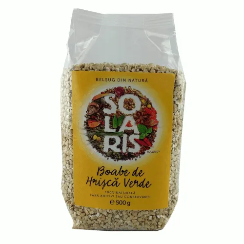 Boabe de Hrisca Verde Solaris 500gr