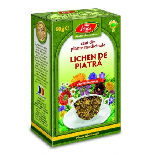 Ceai Lichen Piatra 50g Fares